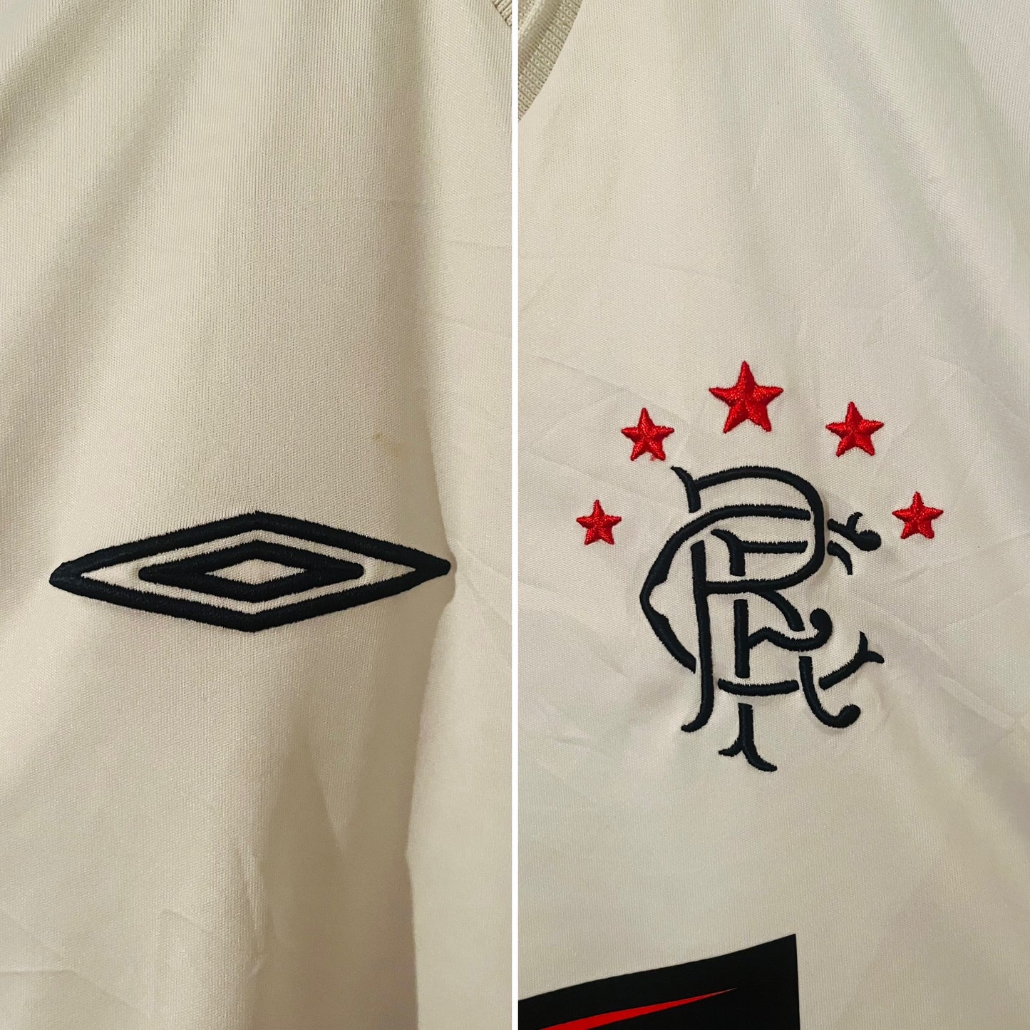 Glasgow Rangers third football shirt 2009/10 Davis Medium