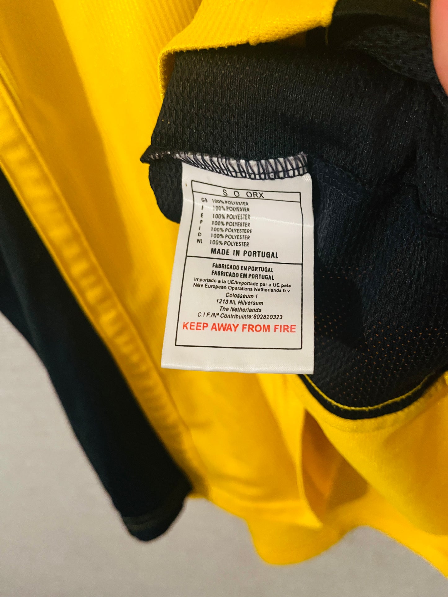 Arsenal away football shirt 1999/2001 Bergkamp XL