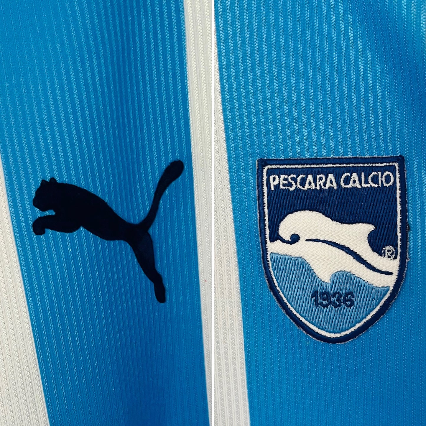 Pescara home football shirt 1999/2002 Large
