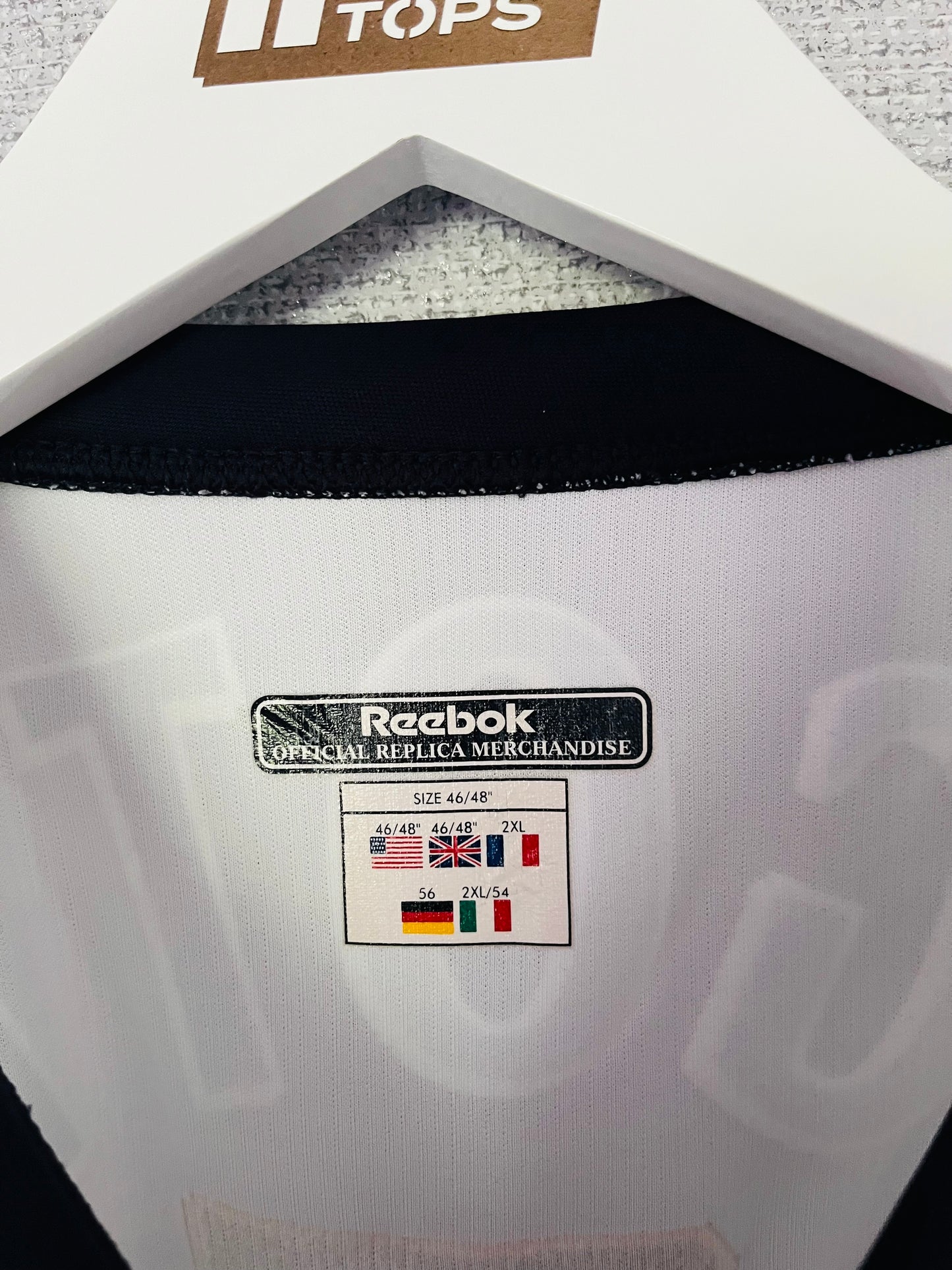 Bolton Wanderers home football shirt 2002/03 Ngotty XL