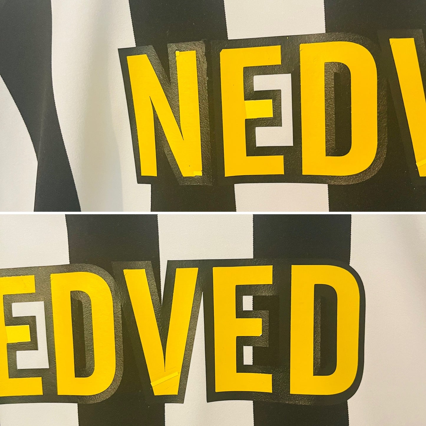 Juventus home football shirt 2003/04 Nedved XL