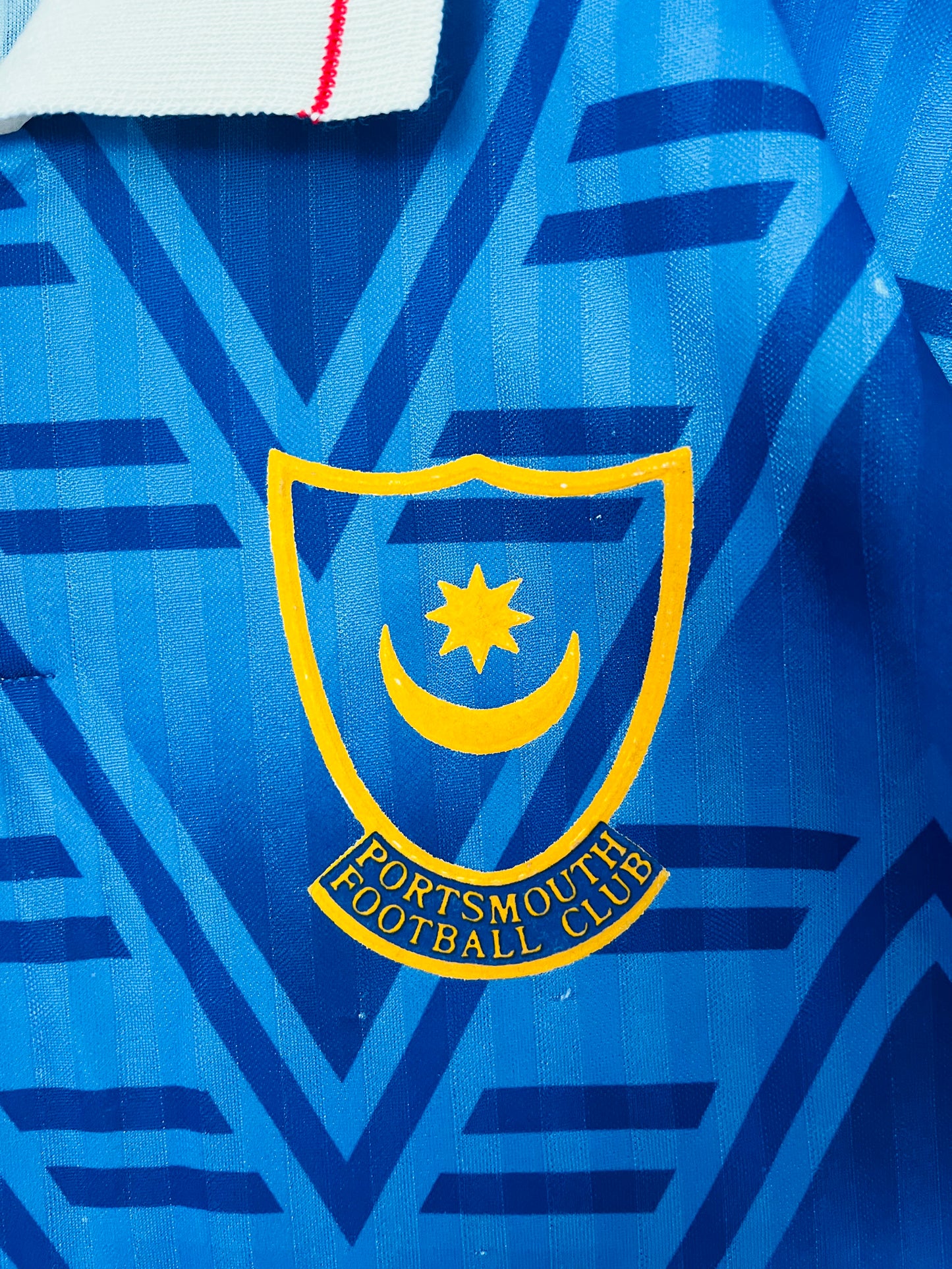 Portsmouth home football shirt 1991/93 Medium