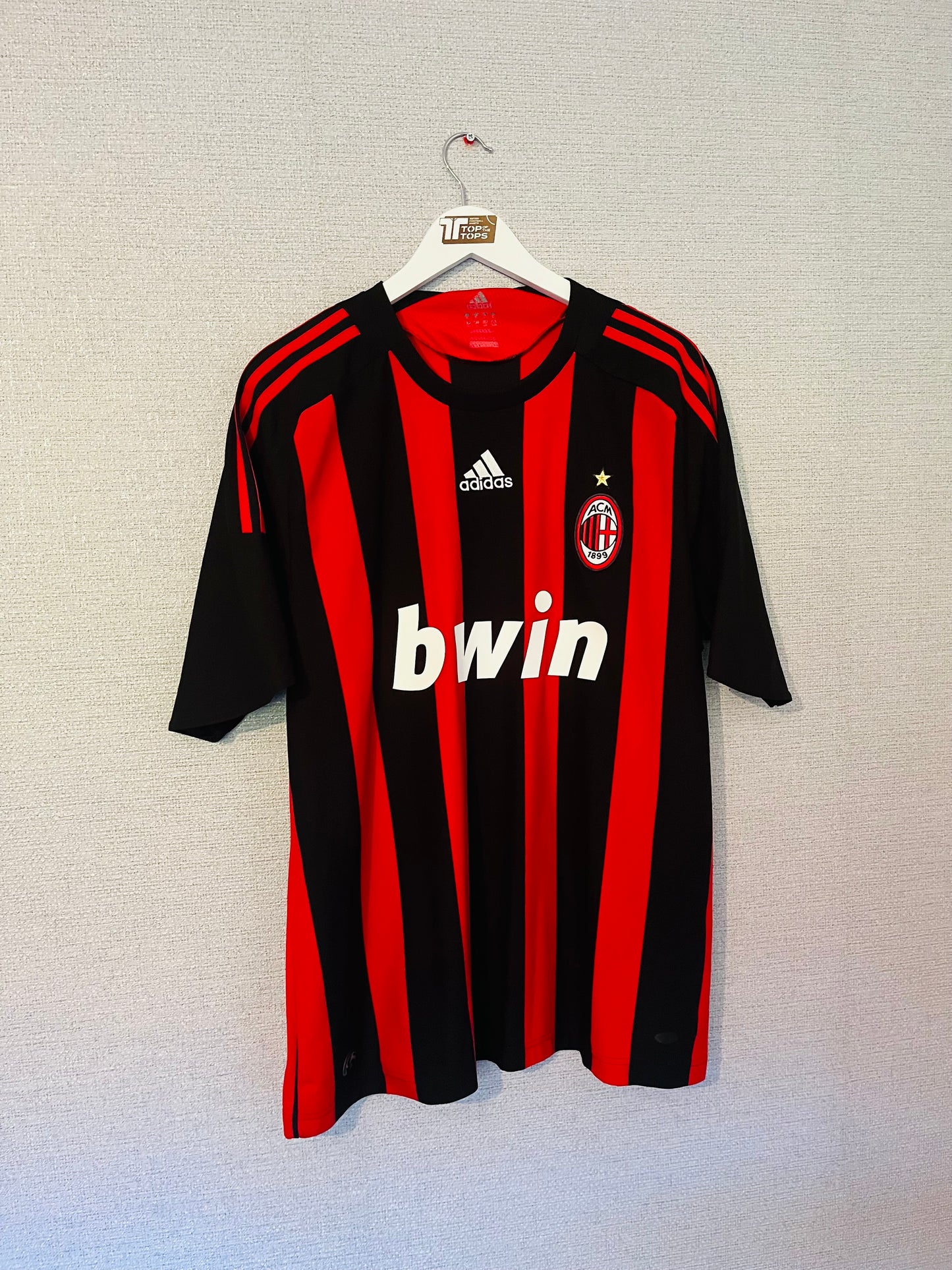 AC Milan home football shirt 2008/09 Shevchenko XL