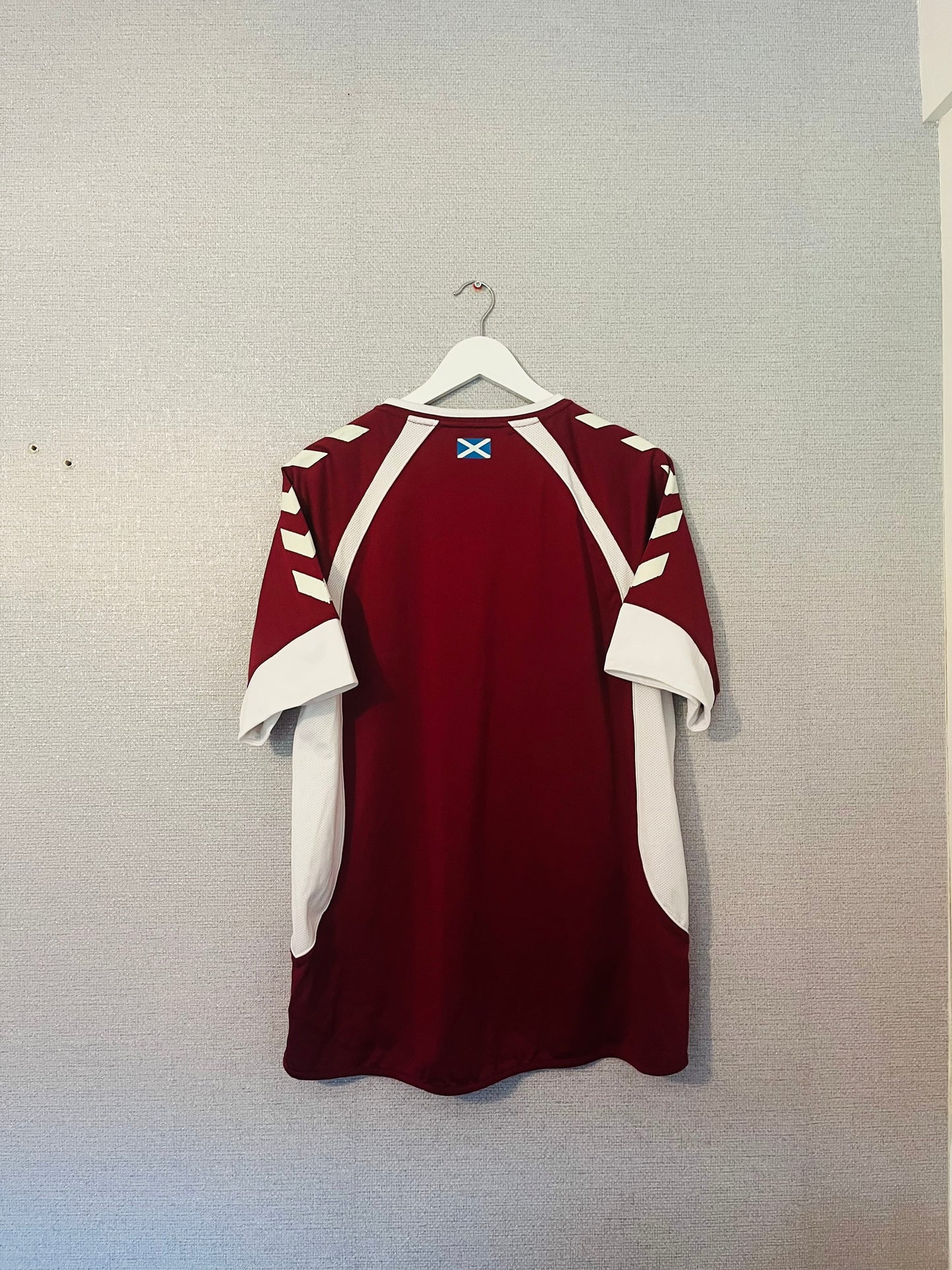 Heart of Midlothian home football shirt Hearts 2006/07 Large