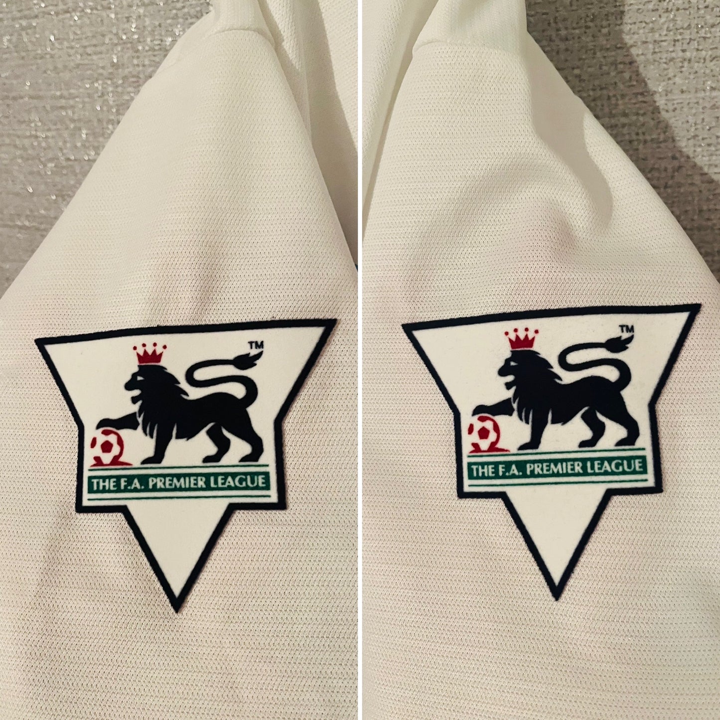 Aston Villa away football shirt 1999/2000 Merson Medium