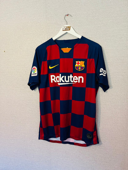 Barcelona home football shirt 2019/20 Suarez Large