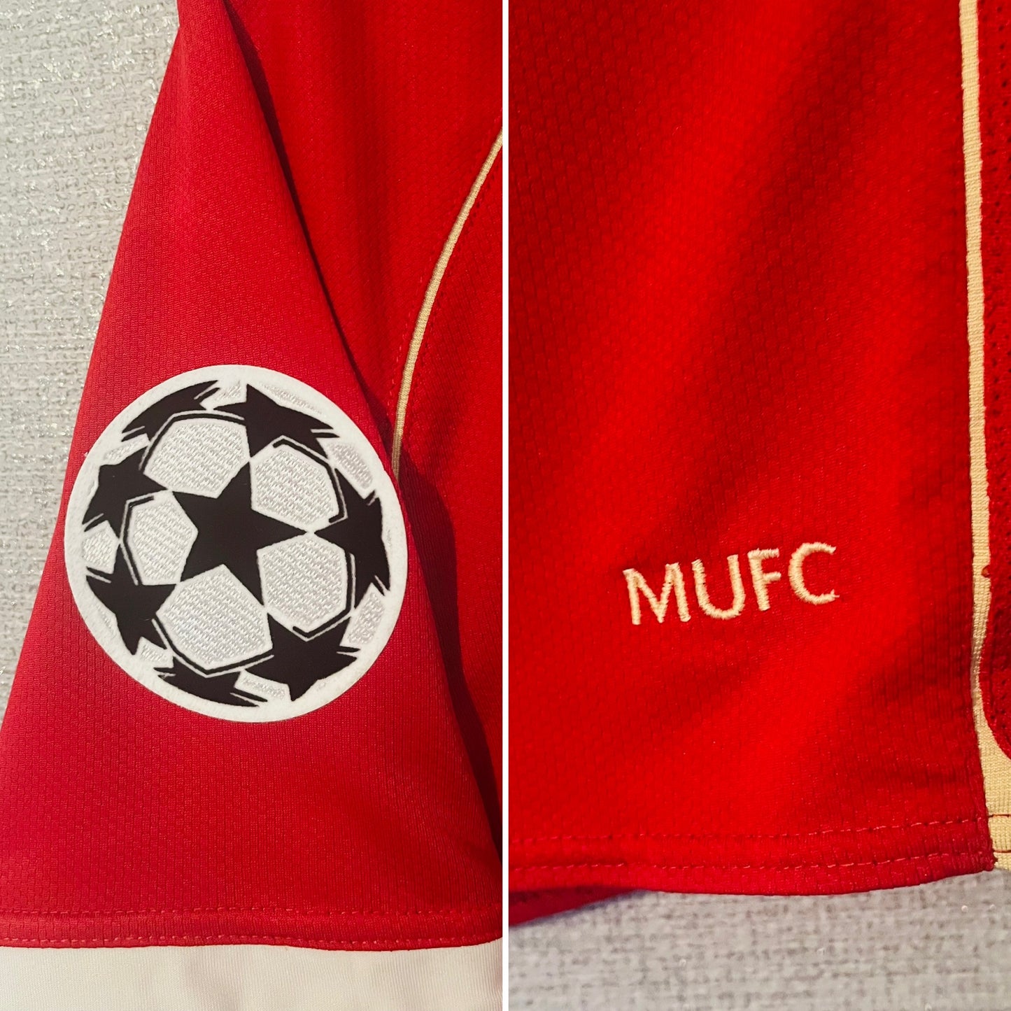 Manchester United home football shirt 2006/07 CR7 Large