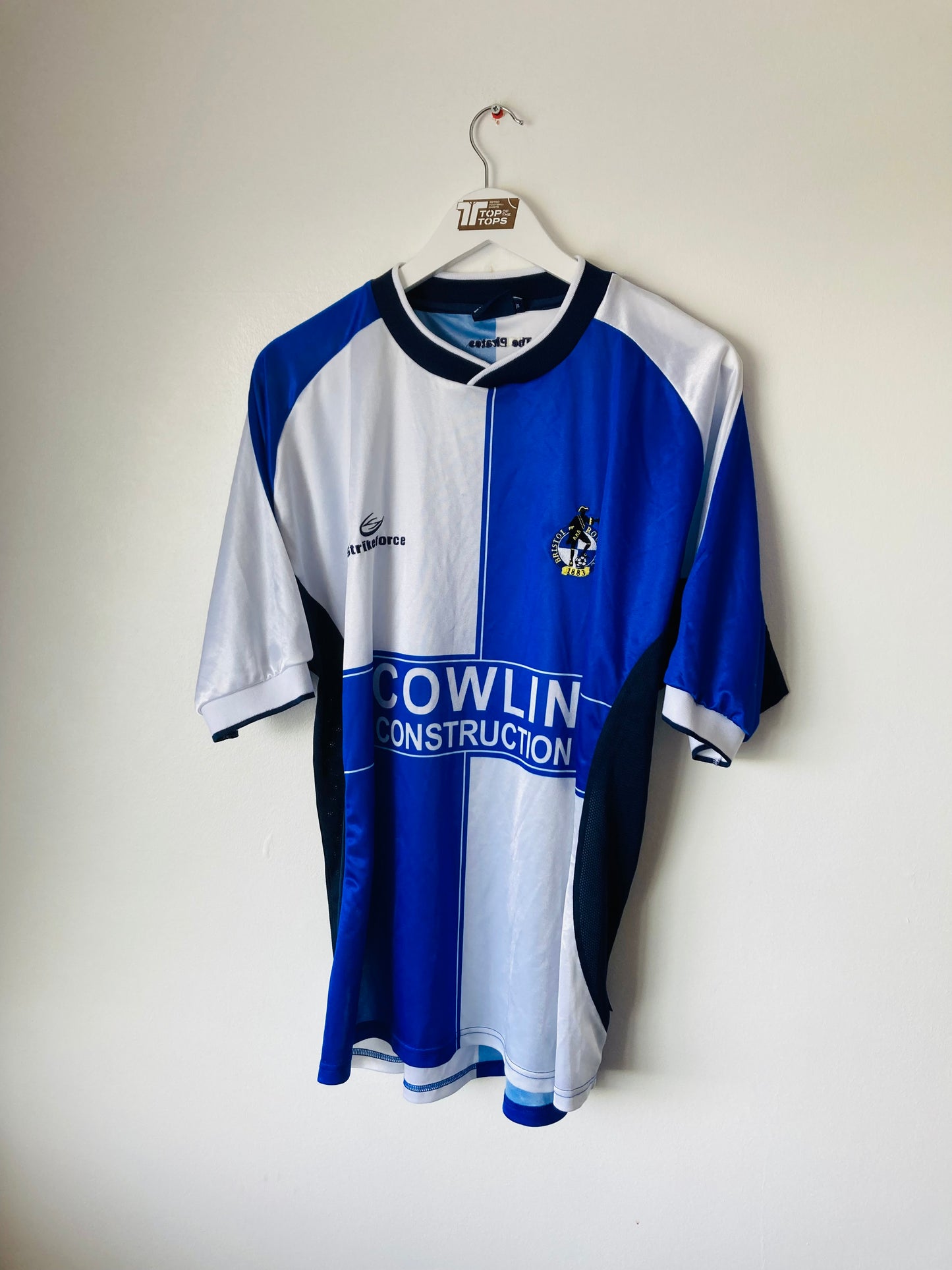 Bristol Rovers home football shirt 2003/05 XL