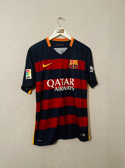Barcelona home football shirt 2015/16 Messi Medium