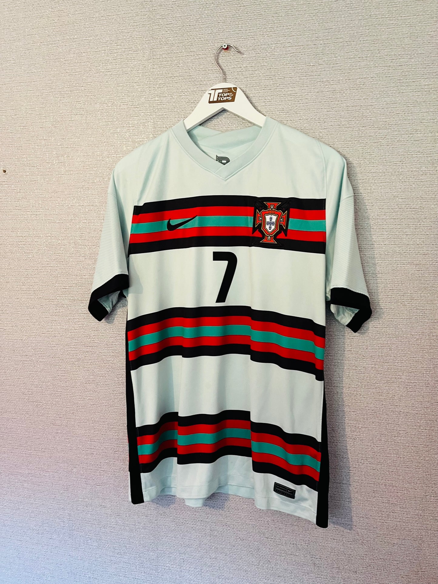 Portugal away football shirt 2020/21 CR7 Large