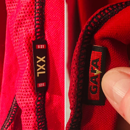 Roma home football shirt 2002/03 Montella Large