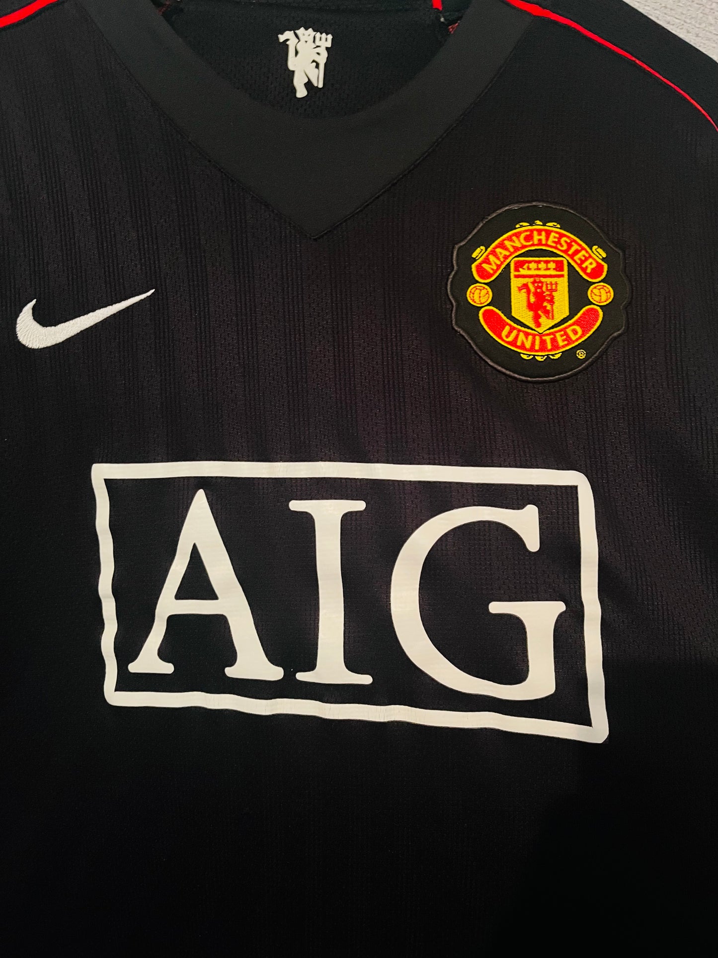 Manchester United away football shirt 2007/08 CR7 Medium