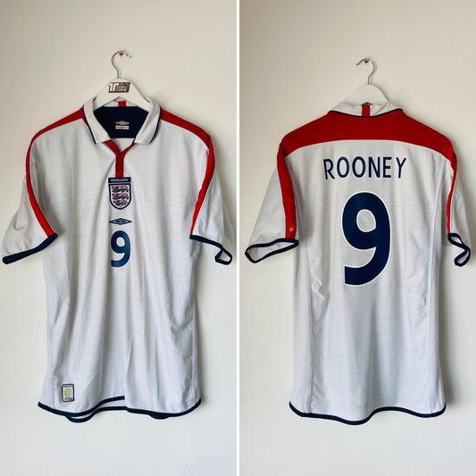 England home football shirt reversible
2003/05 Rooney Large