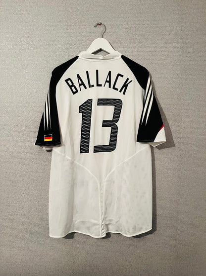Germany home football shirt 2004/06 Ballack XL