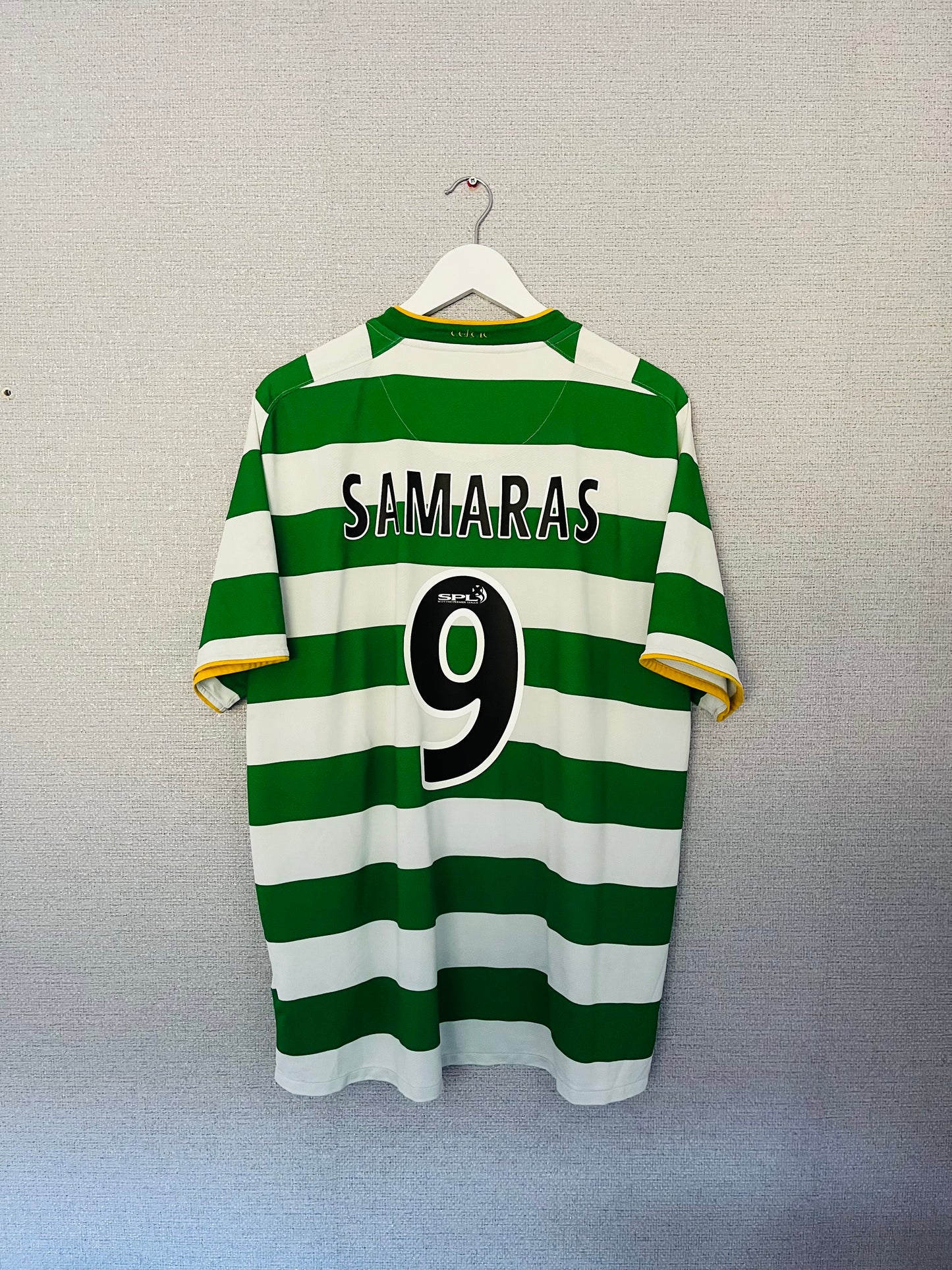 Glasgow Celtic home football shirt 2008/08 Samaras XL