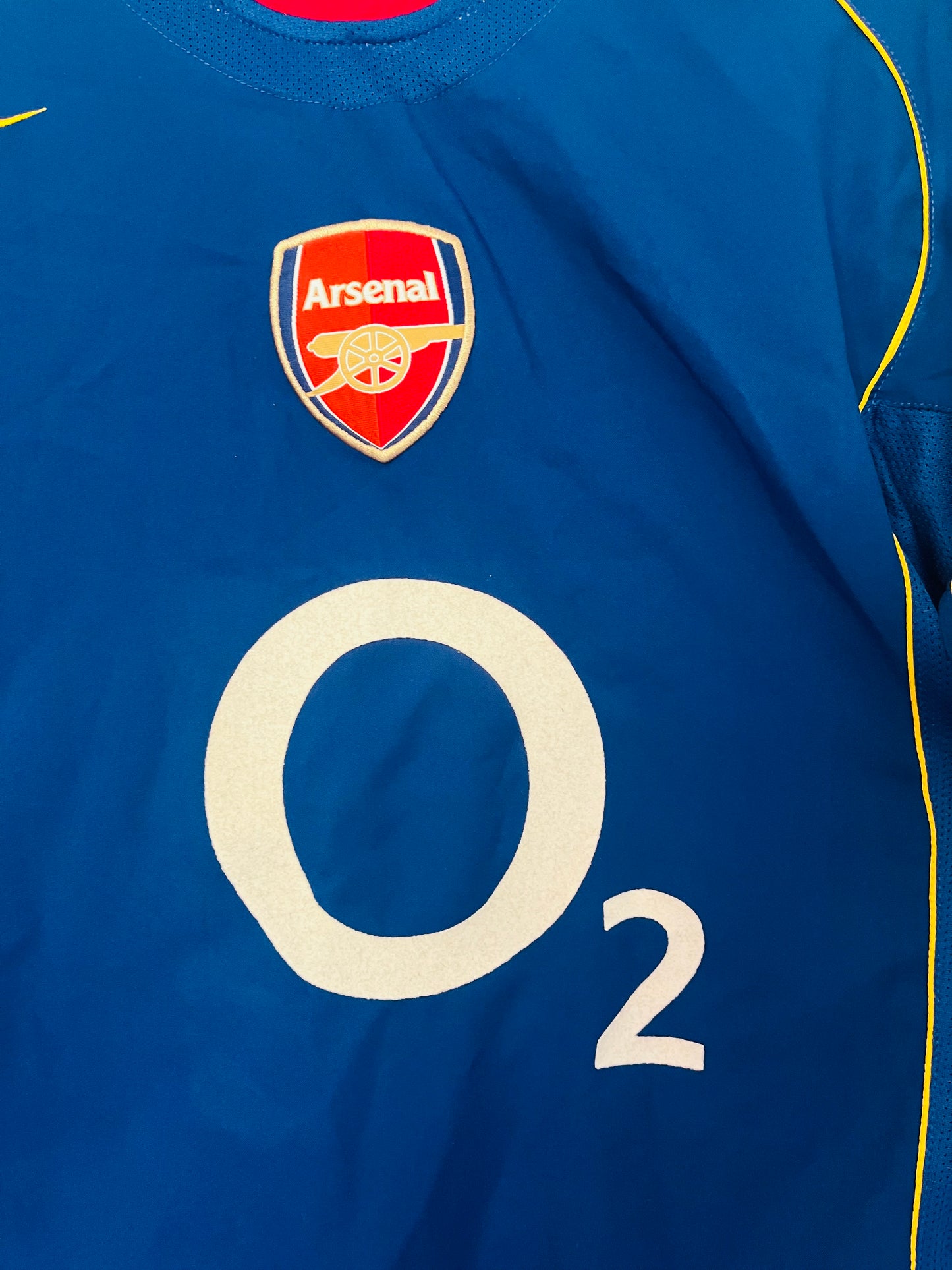 Arsenal away football shirt 2004/05 Vieira Large