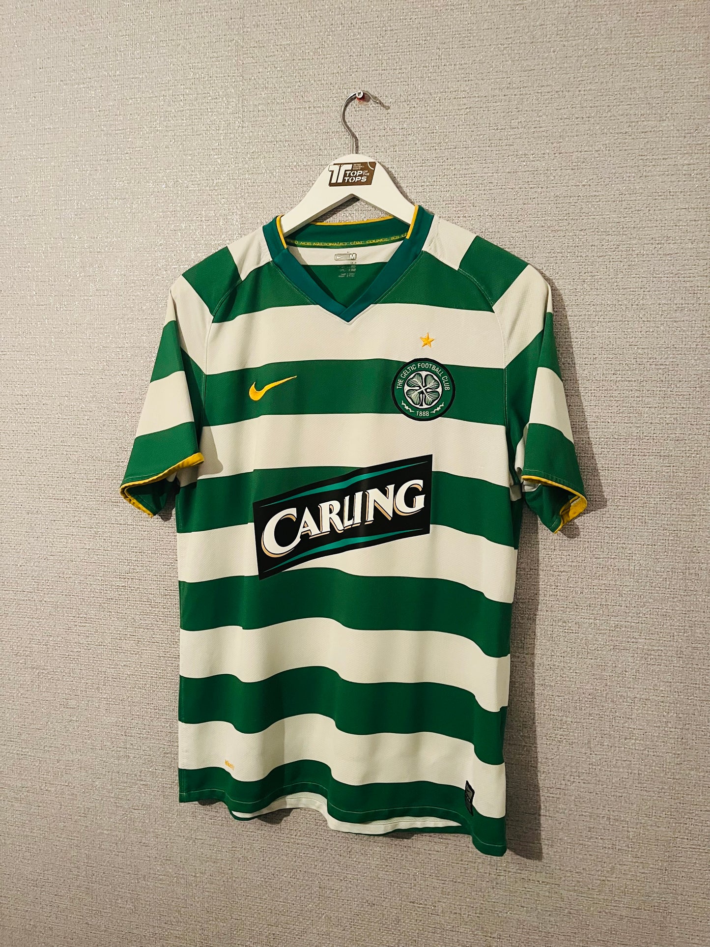 Glasgow Celtic home football shirt 2008/09 Nakamura Medium