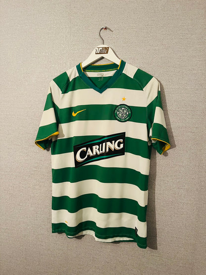 Glasgow Celtic home football shirt 2008/09 Nakamura Medium