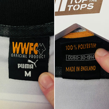 Wolverhampton Wanderers home football shirt 1996/98 Large