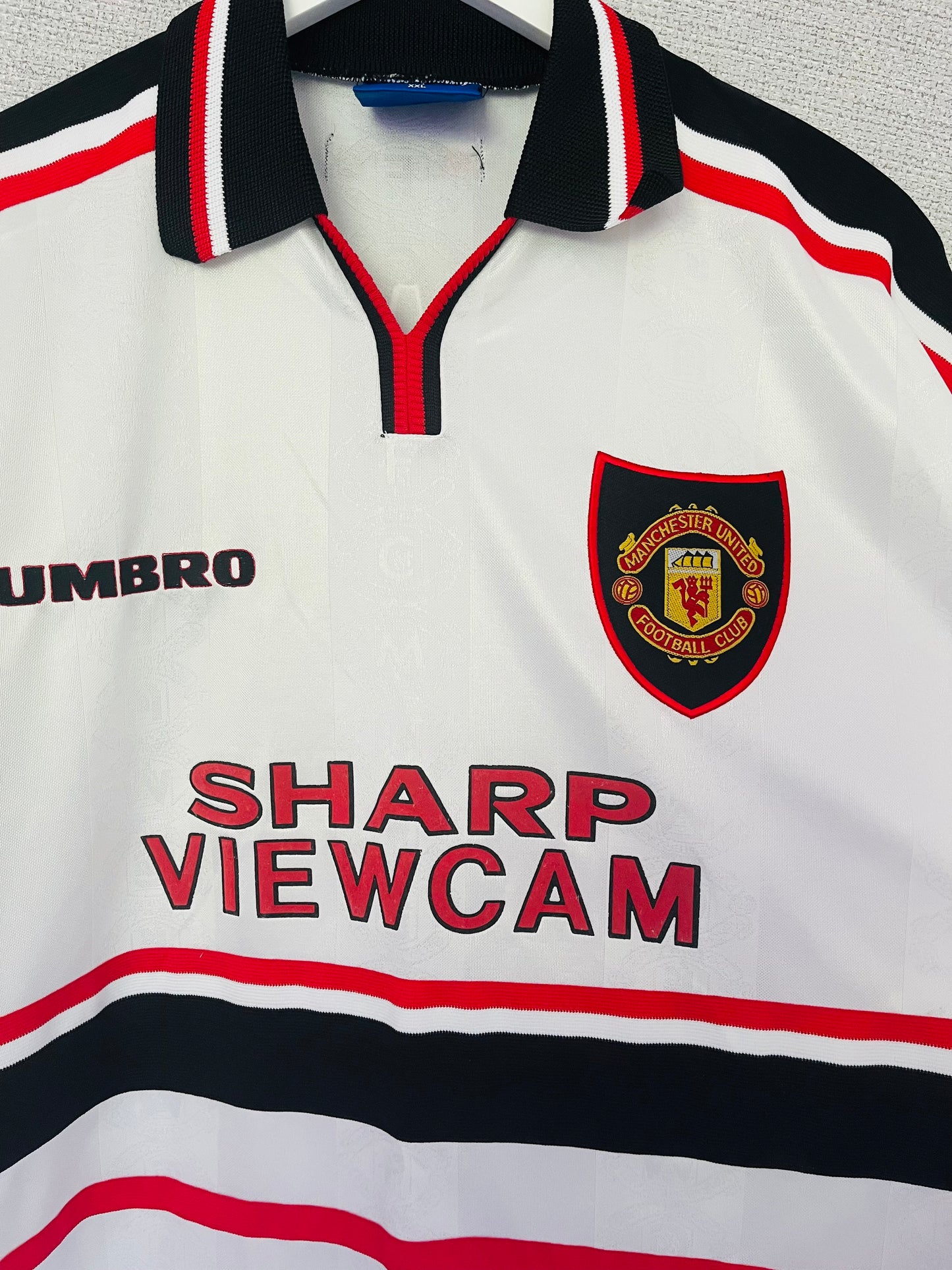 Manchester United away football shirt 1997/98 Keane XXL