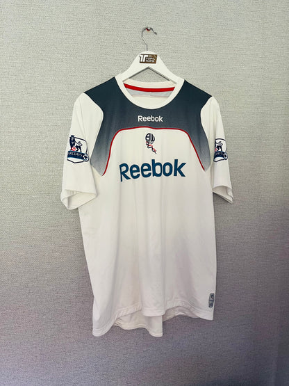 Bolton Wanderers home football shirt 2008/09 Gardner Large