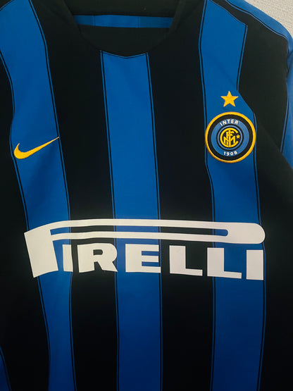 Inter Milan home football shirt 2003/04 Adriano XL