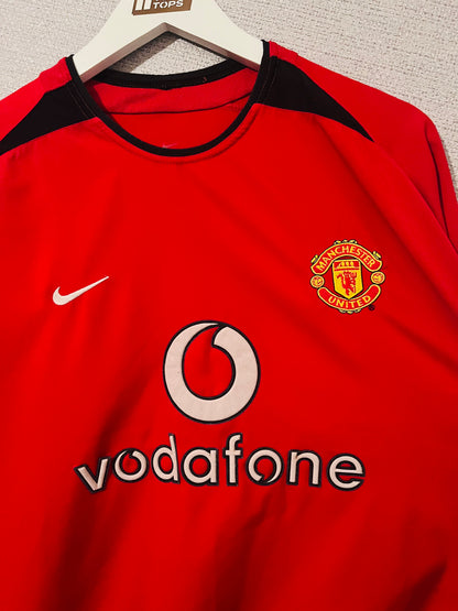 Manchester United home football shirt 2003/04 CR7 XL