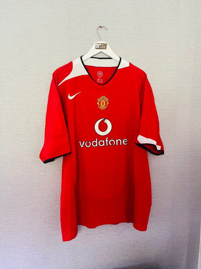 Manchester United home football shirt 2004/06 CR7 XXL