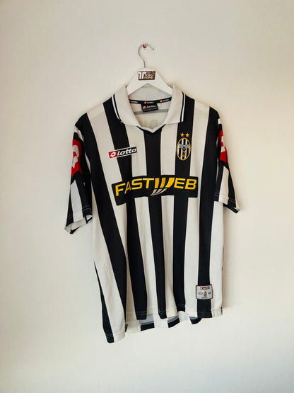 Juventus home football shirt 2001/02 Del Piero Large