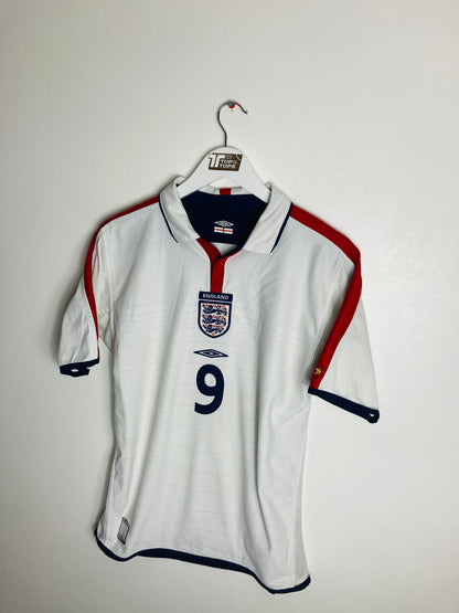 England home football shirt 2003/05 Rooney small