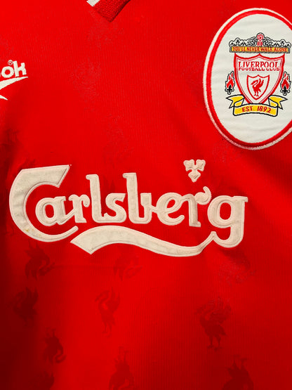 Liverpool home football shirt 1997/98 Fowler Medium