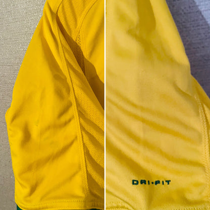Brazil home football shirt 2000/02 R9 Large