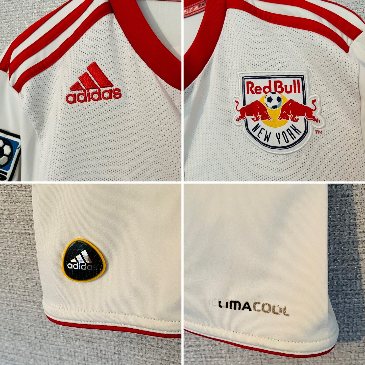 New York Red Bulls home football shirt 2010/11 Marquez Large
