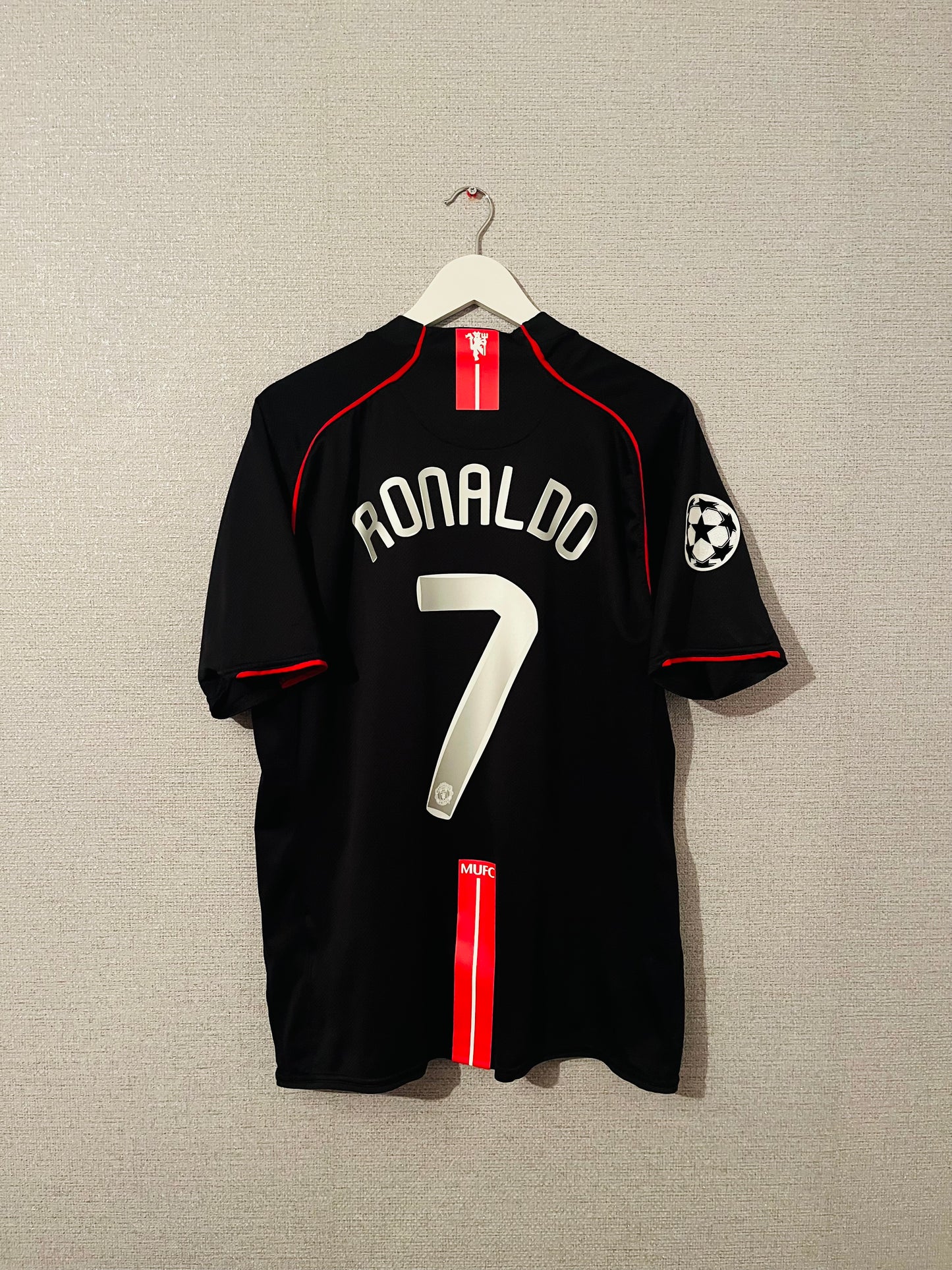 Manchester United away football shirt 2007/08 CR7 Large