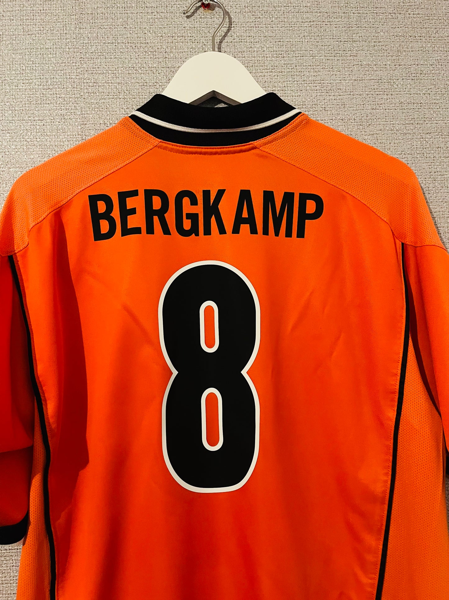 Holland Netherlands home football shirt W/C 1998 Bergkamp Large