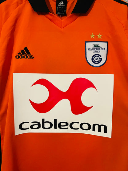 Grasshoppers Zurich away football shirt 2003/04 Lichtsteiner Large