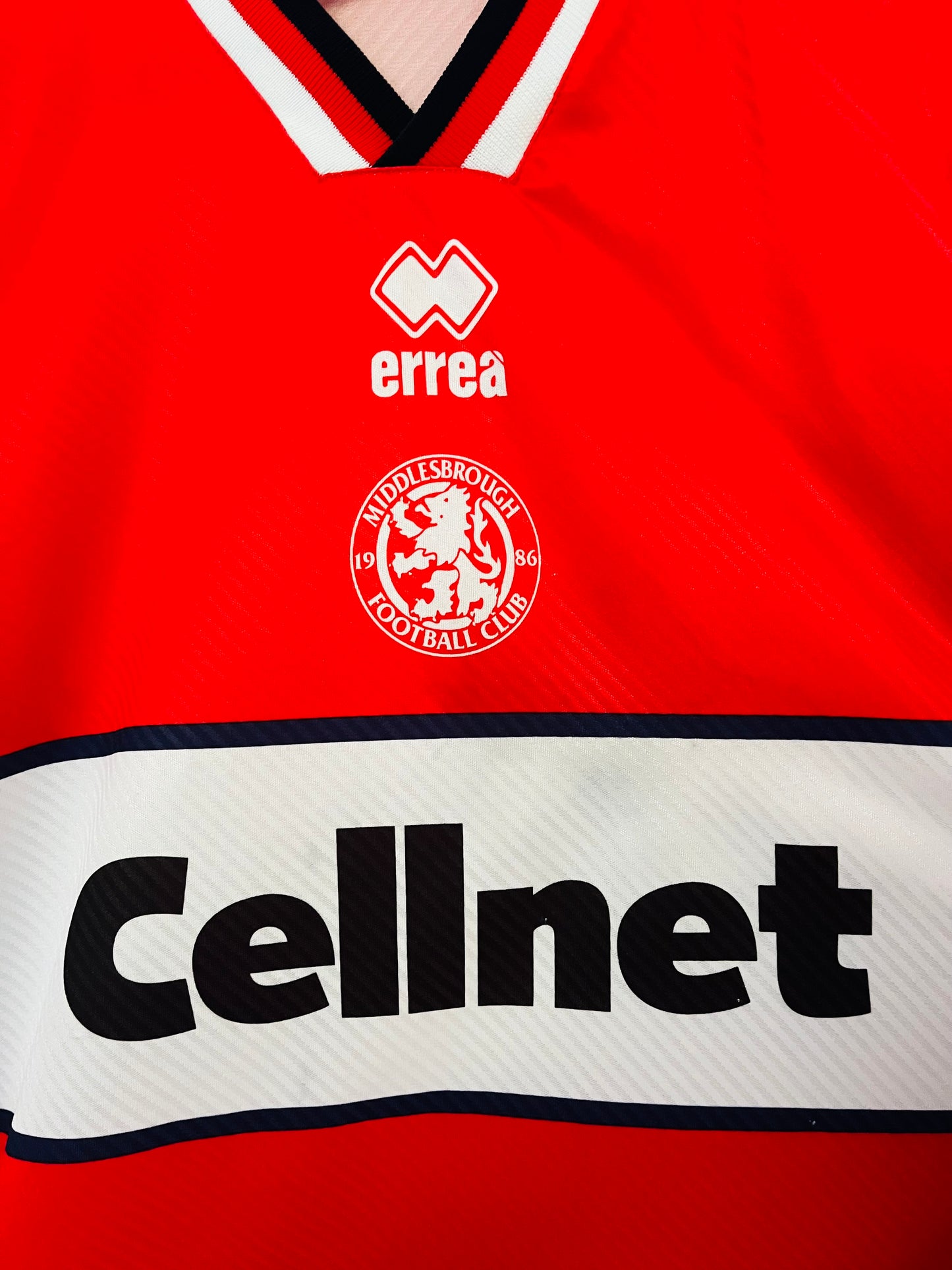 Middlesbrough home football shirt 1997/98 XL