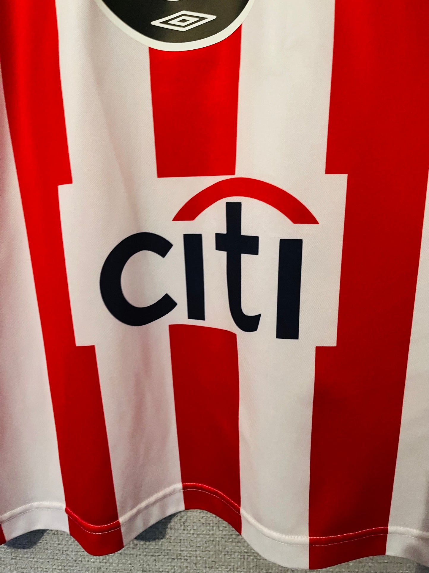 Olympiakos home football shirt 2004/05 Rivaldo Medium