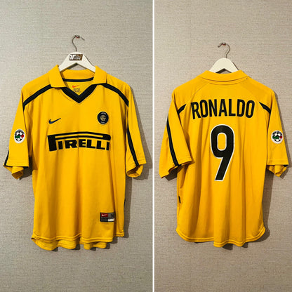 Inter Milan third football shirt 1999/2000 R9 Medium
