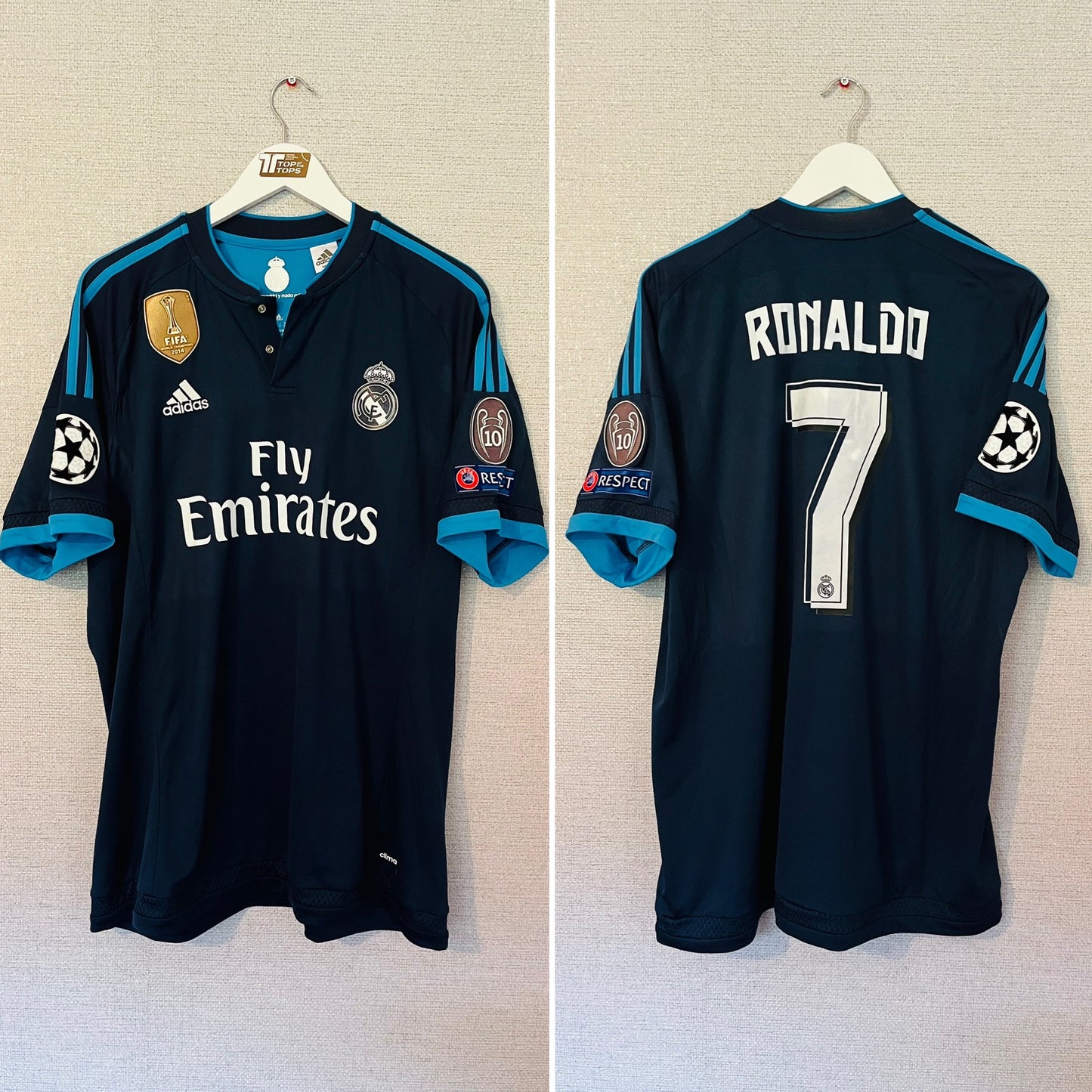 Real Madrid third football shirt 2015/16 CR7 XL