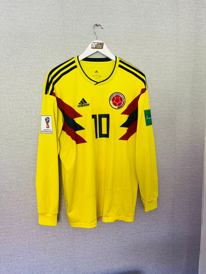 Colombia home football shirt     W/C 2018 James Large