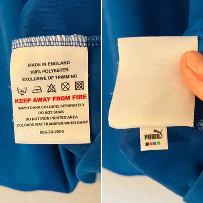 Cardiff City home football shirt 2002/03 Medium