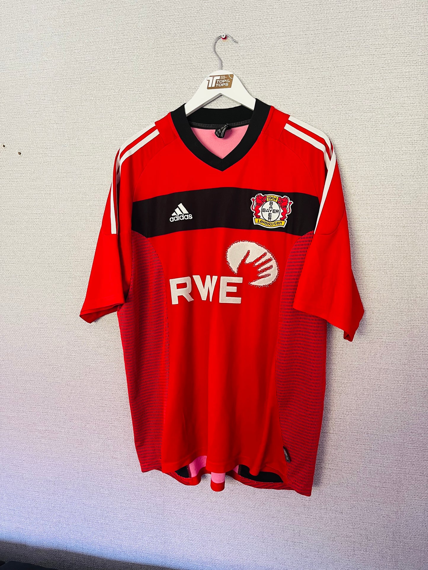 Bayer Leverkusen home football shirt 2002/04 XXL Berbatov