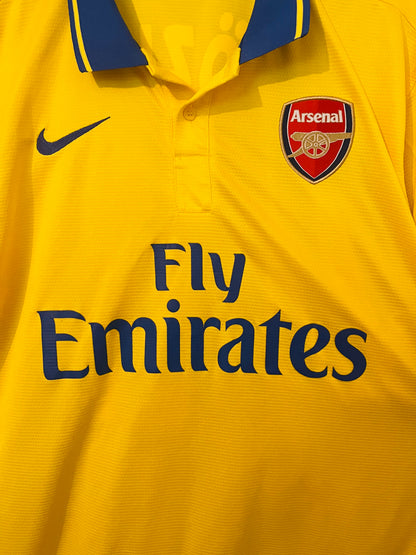 Arsenal away football shirt 2013/14 Ozil XXL