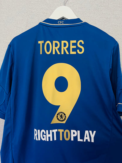 Chelsea home football shirt 2012/13 Torres XL