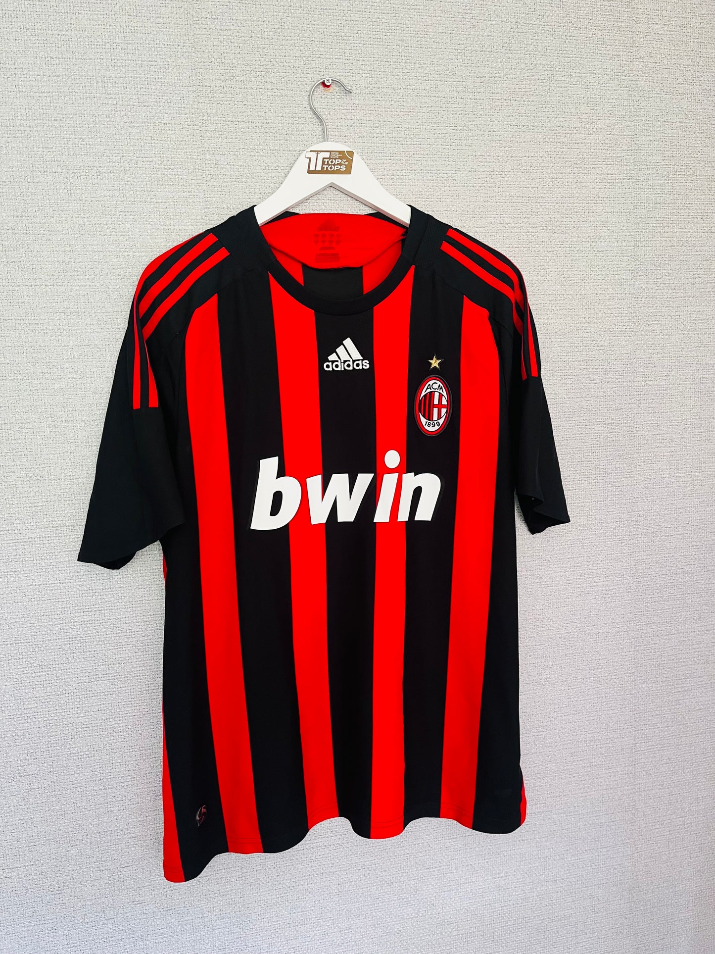 AC Milan home football shirt 2008/09 Ronaldinho Large