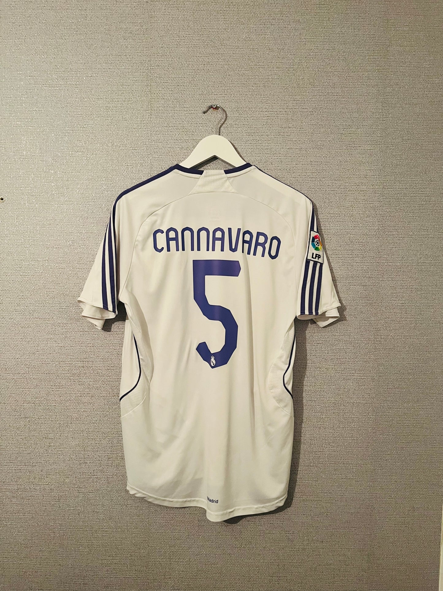 Real Madrid home football shirt 2007/08 Cannavaro Medium