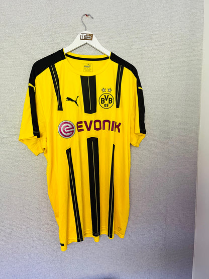 Borussia Dortmund home football shirt 2016/17 Sokratis XXL