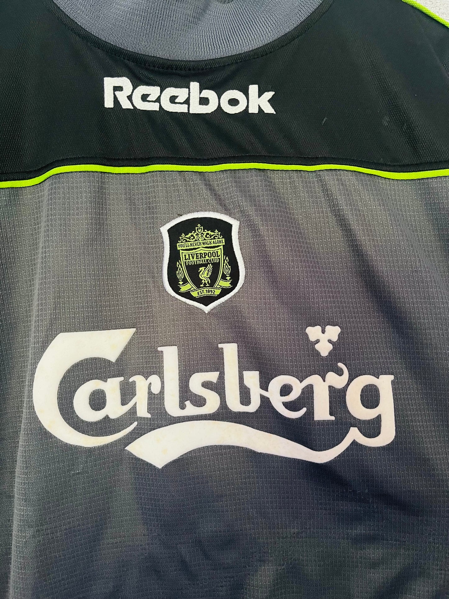 Liverpool goalkeeper football shirt 2000/01 XXXL