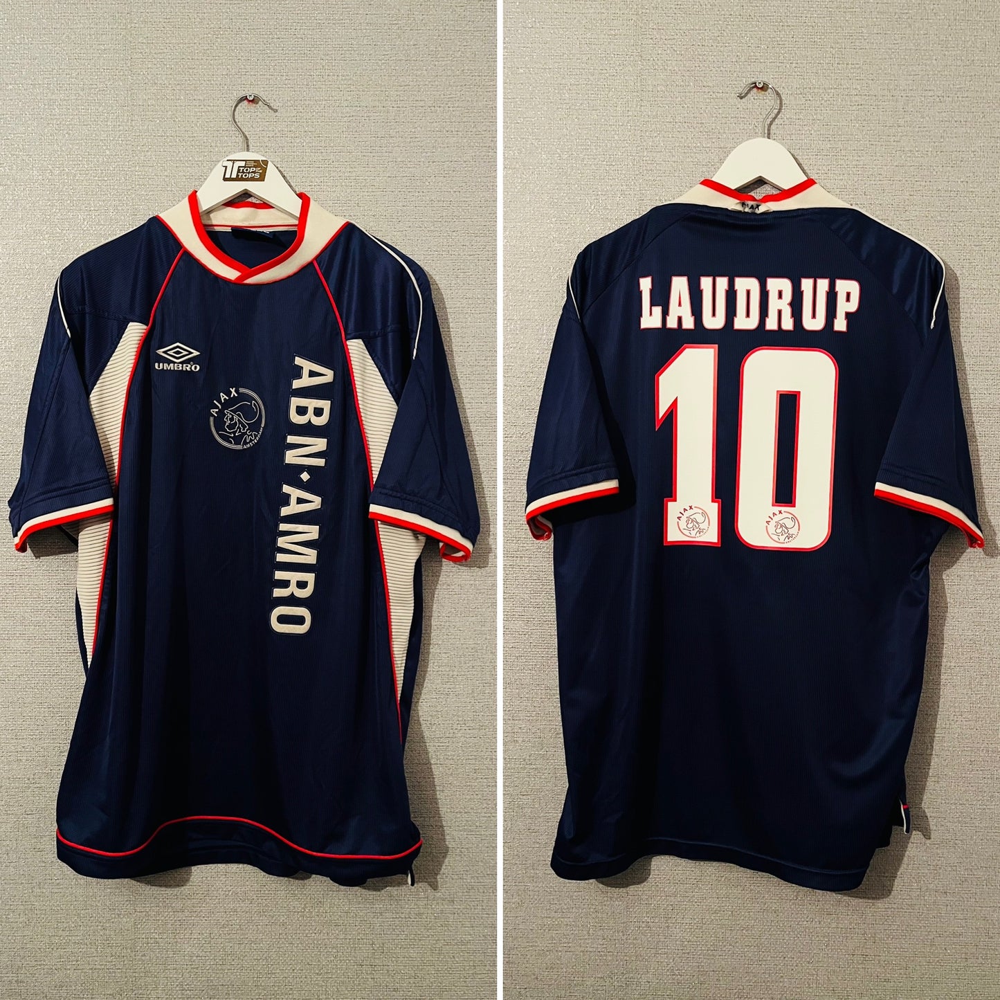 Ajax away football shirt 1999/2000 Brian Laudrup XL
